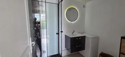 Salle de bains dans l'établissement L'escale