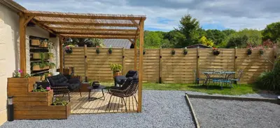 Jardin de l'établissement L'escale