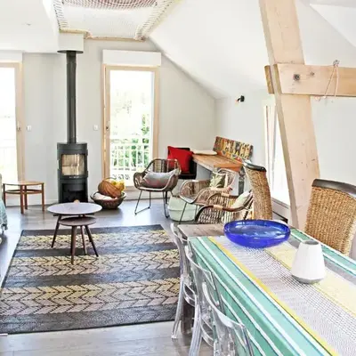 Chambre double Minquiers dans une maison