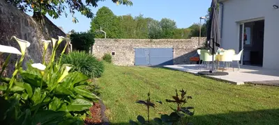 Jardin de l'établissement Retour de plage