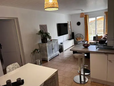 Cuisine ou kitchenette dans l'établissement Villa Mela-Bella