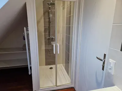Salle de bains dans l'établissement p'tite maison de PH