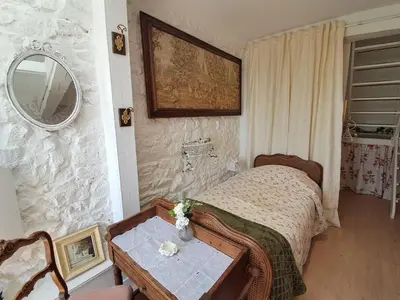 Un ou plusieurs lits dans un hébergement de l'établissement Le Lodge Serene Self Catering