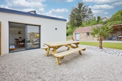 Bâtiment de la maison de vacances