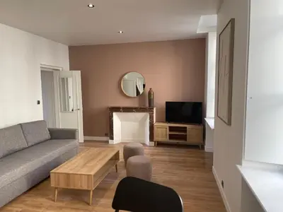 Télévision ou salle de divertissement dans l'établissement Appartement Centre ville Historique