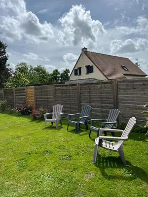 Jardin de l'établissement Gîte Rêve de Pomme