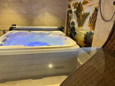 Plan de l'établissement Villa huit chambres