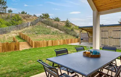Jardin de l'établissement Villa Les Oyats