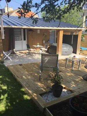 Bâtiment de la maison de vacances