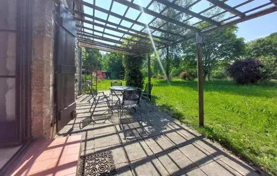 Jardin de l'établissement Maison À La Campagne
