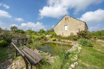 Paysage naturel près de la maison de vacances