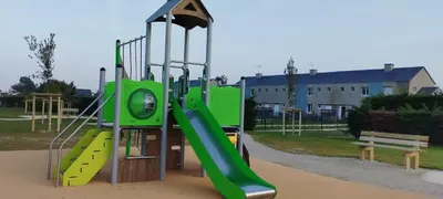 Aire de jeux pour enfants de l'établissement Maison de vacances à la plage