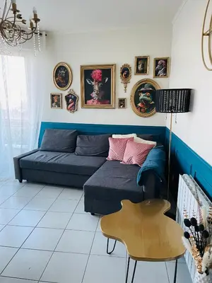 Coin salon dans l'établissement Bulle d amour