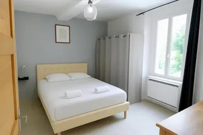Un ou plusieurs lits dans un hébergement de l'établissement Logement Cosy & Spacieux Hypercentre CAEN