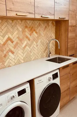 Cuisine ou kitchenette dans l'établissement Maison Yodée