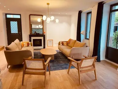 Coin salon dans l'établissement Maison Yodée