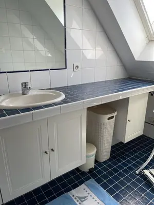 Salle de bains dans l'établissement HolidayVilla50mFromBeach VillaDeVacancesPlage à50m