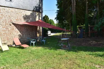 Jardin de l'établissement Gîte dans la campagne Bretonne - Le jardin de Devant
