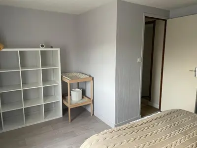 Un ou plusieurs lits dans un hébergement de l'établissement Gîte à la campagne