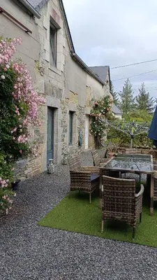 Jardin de l'établissement Gîte du Moulin