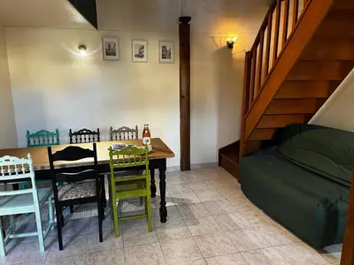 Coin salon dans l'établissement La maison Sainte Anne