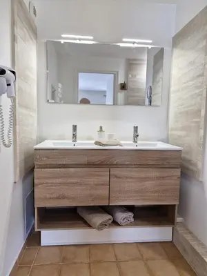 Salle de bains dans l'établissement Douglas