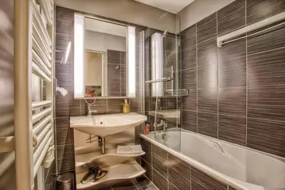 Salle de bains dans l'établissement Casa Riva