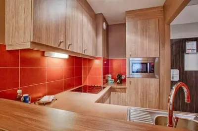 Cuisine ou kitchenette dans l'établissement Casa Riva