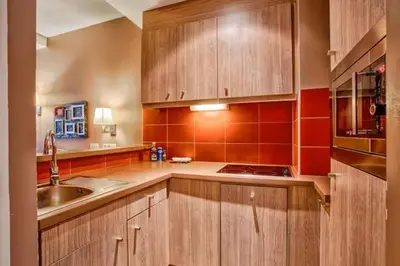 Cuisine ou kitchenette dans l'établissement Casa Riva