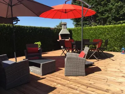 Jardin de l'établissement Cabourg California