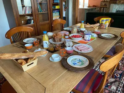 Nourriture dans le B&B/chambre d'hôtes ou à proximité