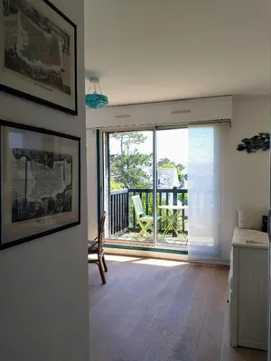 Plan de l'établissement Charmant Appartement proche mer et centre, calme, 4 pers