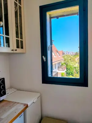 Plan de l'établissement Charmant Appartement proche mer et centre, calme, 4 pers