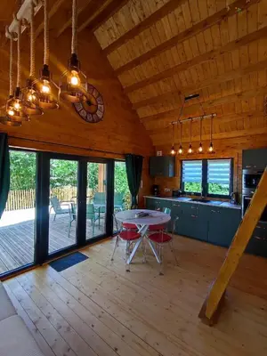 Plan de l'établissement Le chalet de Joyce spa et piscine