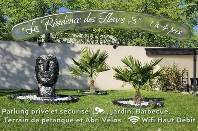 Jardin de l'établissement Résidence des Fleurs