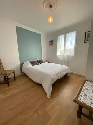 Un ou plusieurs lits dans un hébergement de l'établissement ANNA Apartment, Downtown and Port on foot!