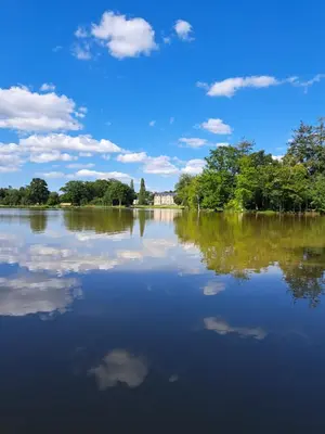 Paysage naturel près de la maison de vacances