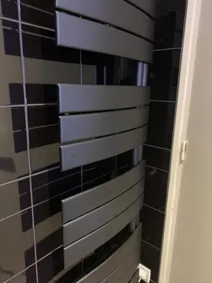 Salle de bains dans l'établissement appartement cosy