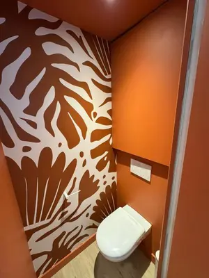 Salle de bains dans l'établissement Le Saint-Sauveur - Chaleureux 2 pièces - Vidéoprojecteur