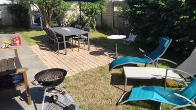 Jardin de l'établissement La villa des vikings