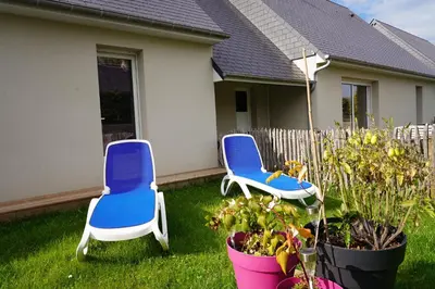 Jardin de l'établissement Émeraude baie Mont Saint Michel