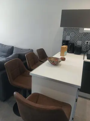 Coin salon dans l'établissement Mbine Senghore