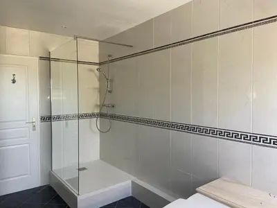 Salle de bains dans l'établissement Horizon du Mont 15 personnes