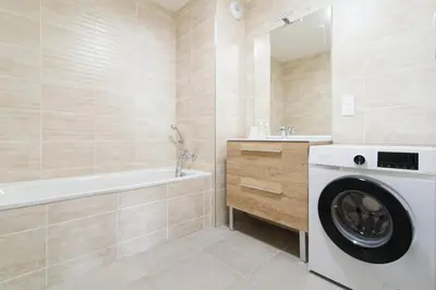 Salle de bains dans l'établissement Appartement Aloha - Proche du Port de Carteret