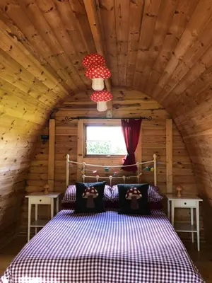 Un ou plusieurs lits dans un hébergement de l'établissement Eco pod