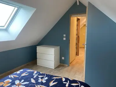 Un ou plusieurs lits dans un hébergement de l'établissement La maison à Nono