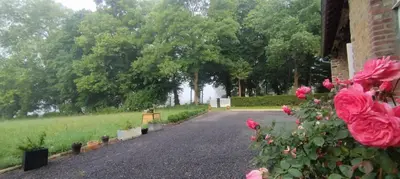 Jardin de l'établissement Les Ecuries du Chateau