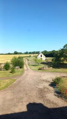 Paysage naturel près de la maison de vacances
