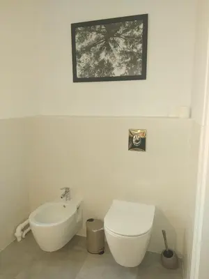 Salle de bains dans l'établissement Chambre d'hôtes Côté Jardin