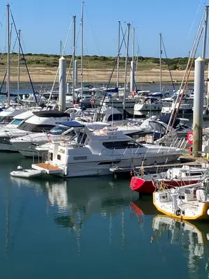 Paysage naturel près de le bateau